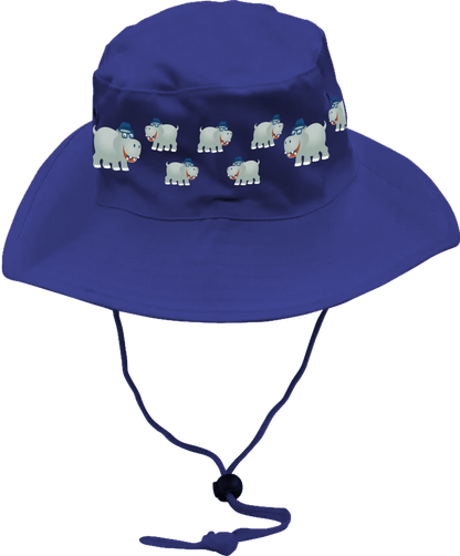 Hungry Hippo Wide Brim Hat