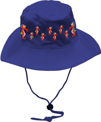 Sassy Seahorse Wide Brim Hat