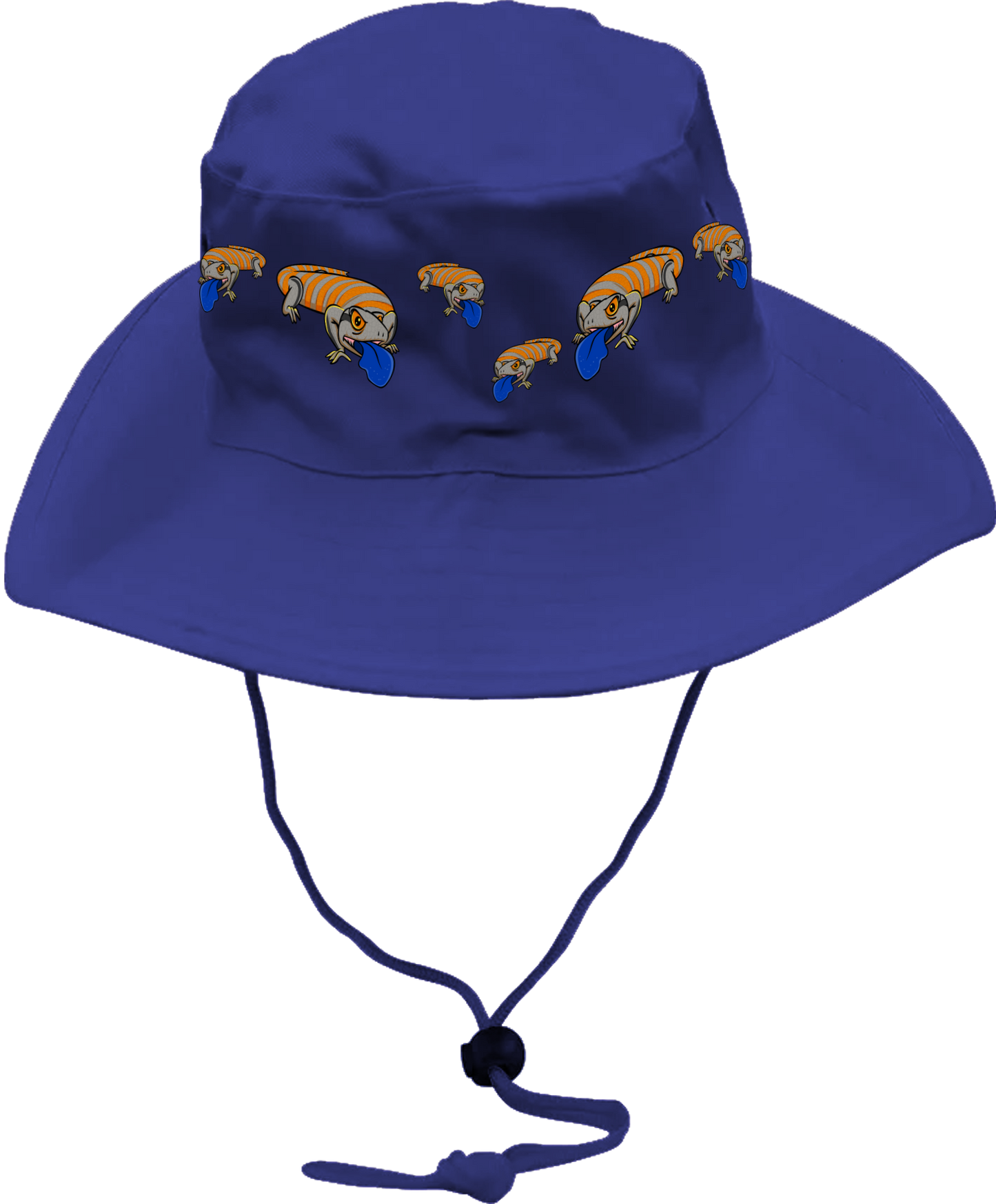 Bluey Lizard Wide Brim Hat