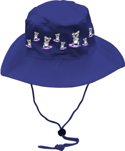 Skater Koala Wide Brim Hat