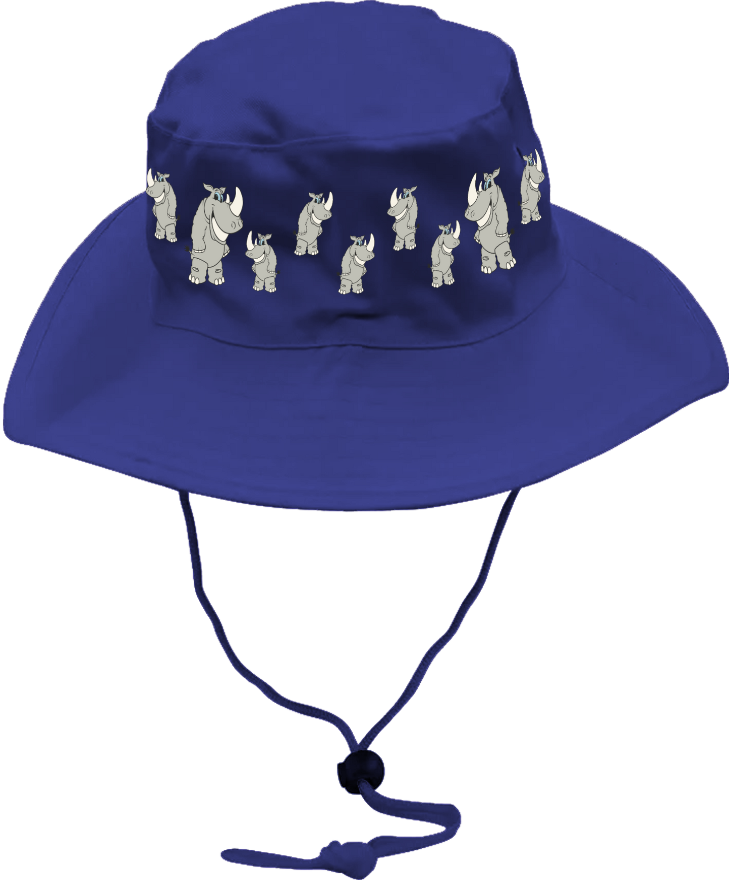 Racy Rhino Wide Brim Hat