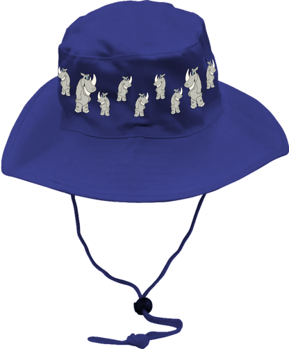Racy Rhino Wide Brim Hat