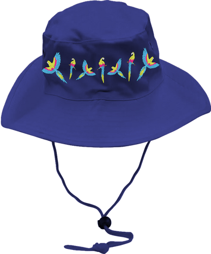 Majestic Macaw Wide Brim Hat