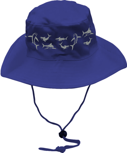 Snazzy Sharks Wide Brim  Hat
