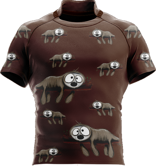 Snoozy Sloth Rugby Jersey