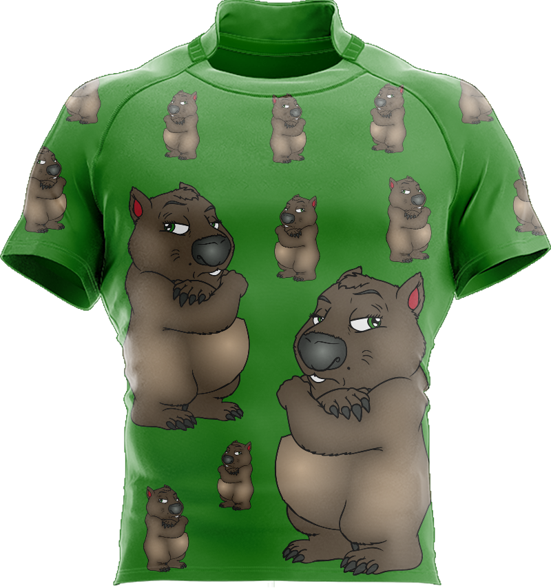 Wally Wombat Rugby Jersey