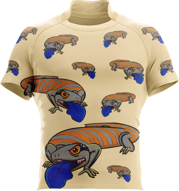 Bluey Lizard Rugby Jersey