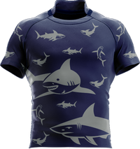 Swim with Sharks Rugby Jersey 1