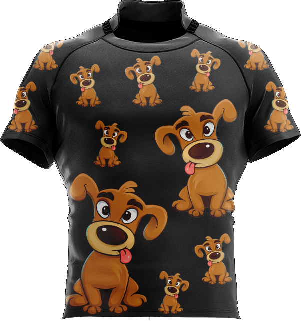 Goofy Woofy (Dog) Rugby Jersey