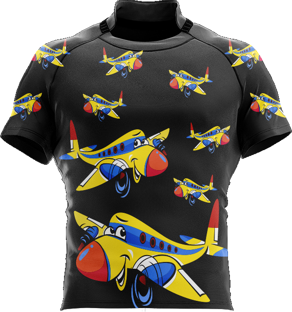 Jet Plane Rugby Jersey