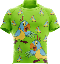 Psycho Parrot Rugby Jersey 1