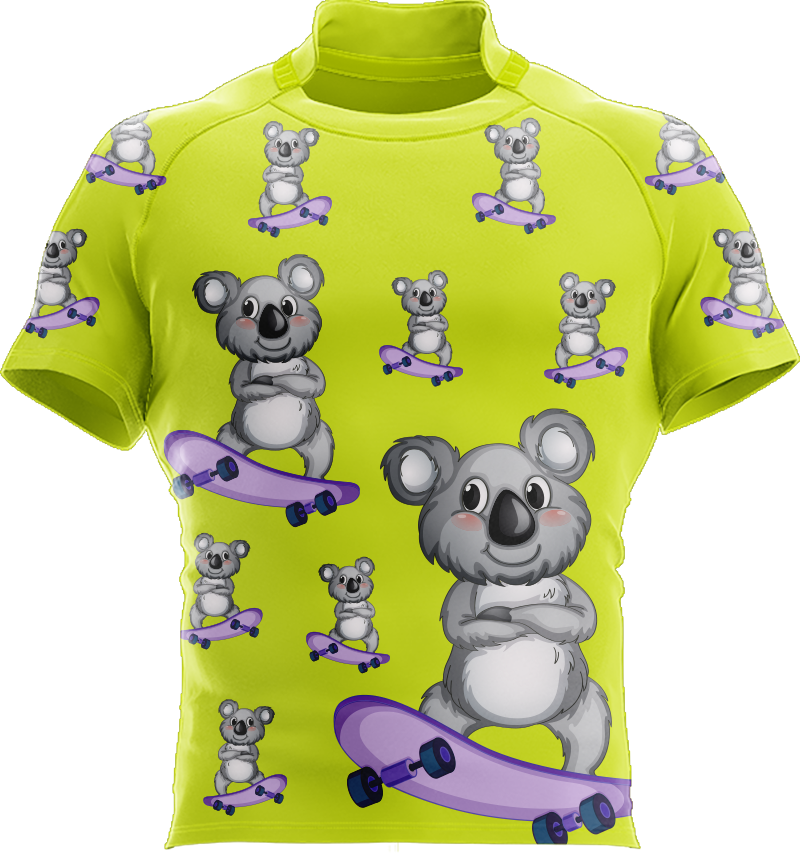 Skater Koala Rugby Jersey