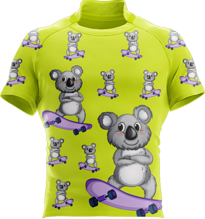 Skater Koala Rugby Jersey