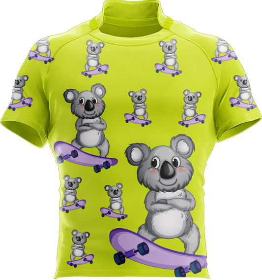 Skater Koala Rugby Jersey