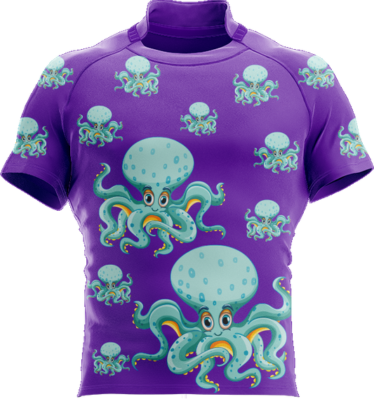 Octopus Without Beer Rugby Jersey