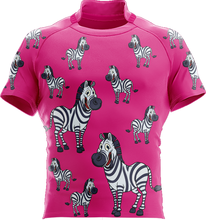 Ziva Zebra Rugby Jersey