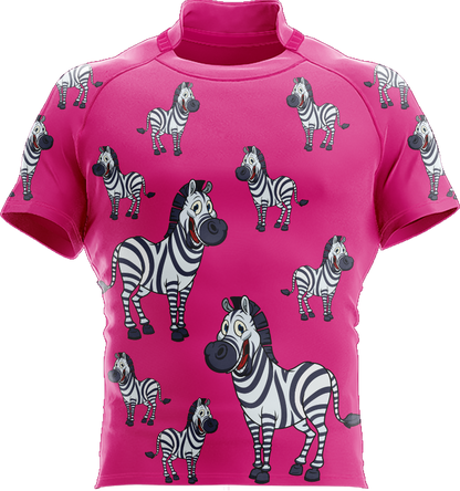 Ziva Zebra Rugby Jersey