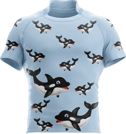 Orca Whale Rugby Jersey