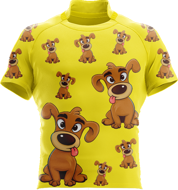 Goofy Woofy (Dog) Rugby Jersey