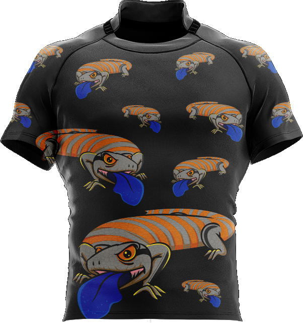 Bluey Lizard Rugby Jersey