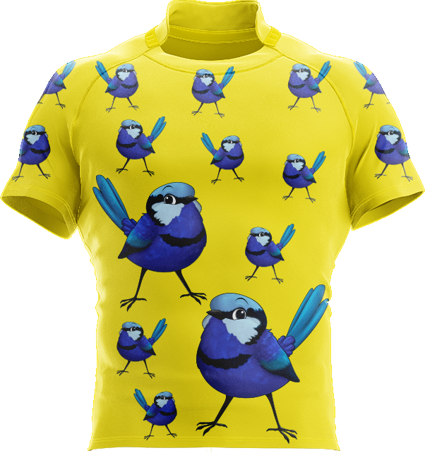 Blue Wren Rugby Jersey