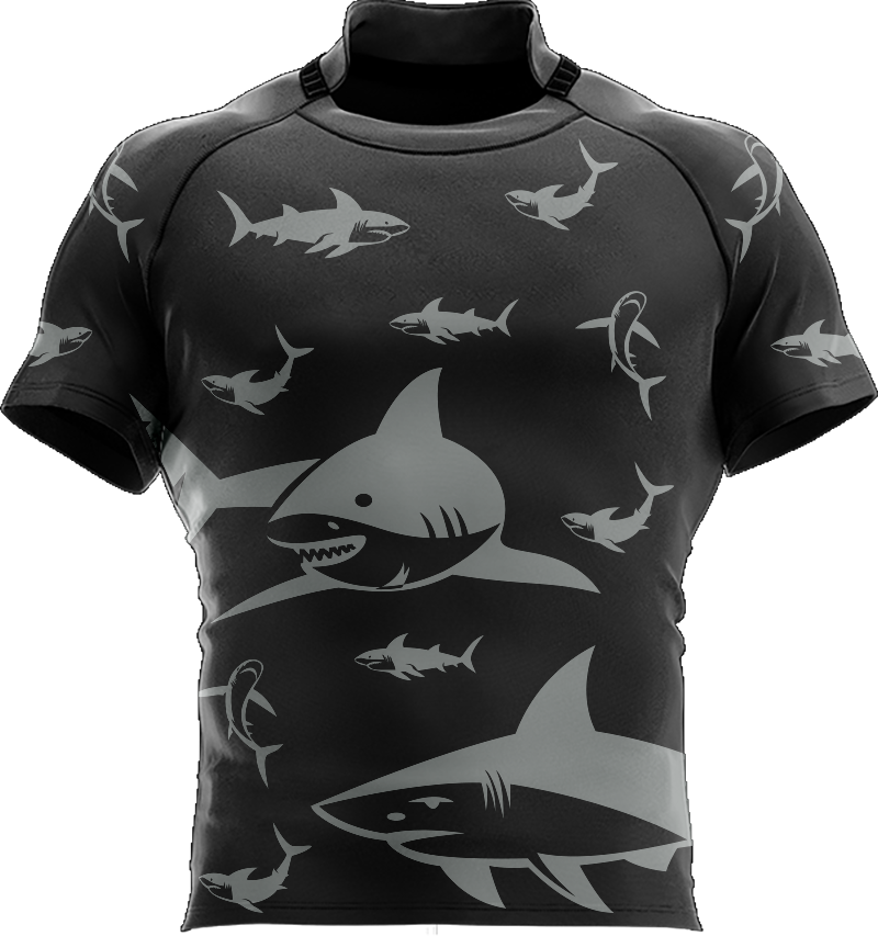 Swim with Sharks Rugby Jersey