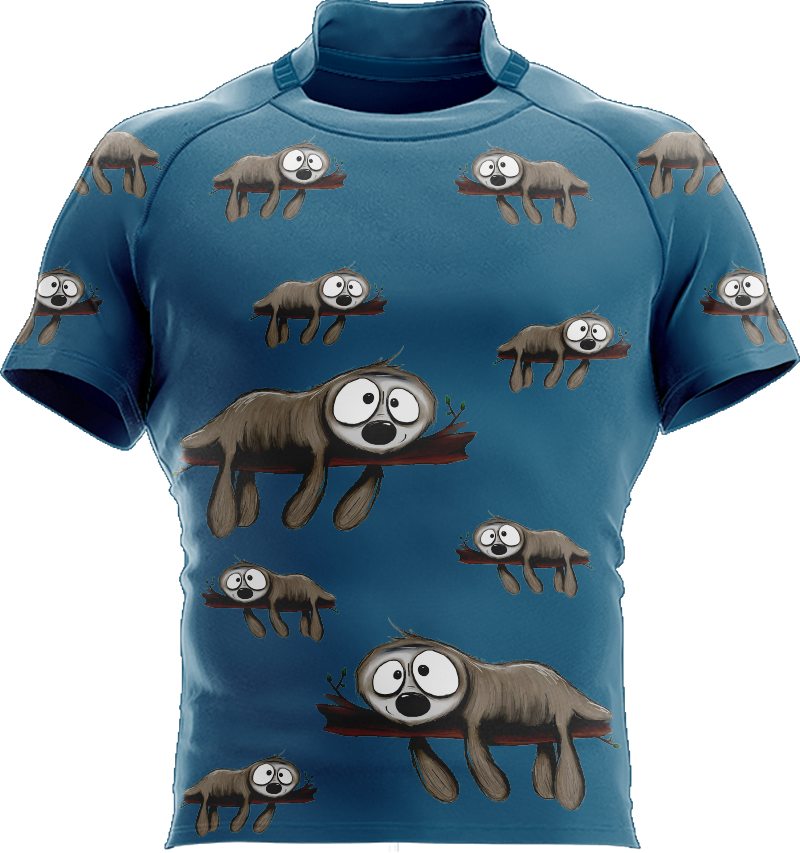 Snoozy Sloth Rugby Jersey