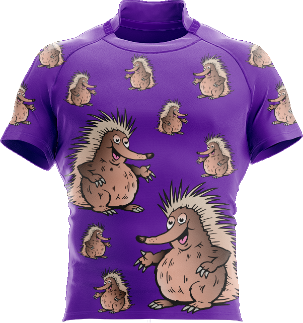 Spunky Echidna Rugby Jersey