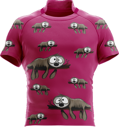 Snoozy Sloth Rugby Jersey