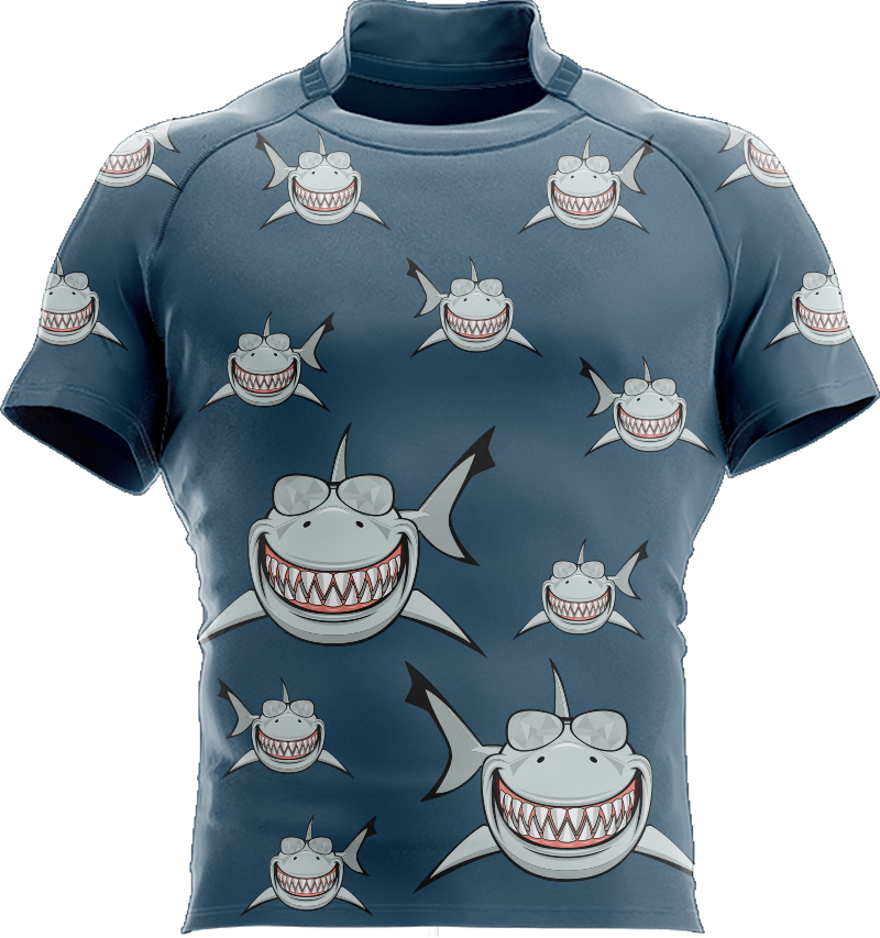 Snazzy Shark Rugby Jersey