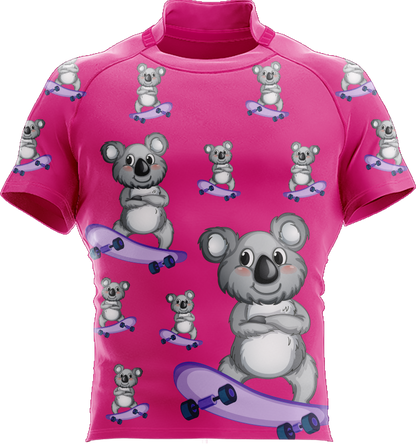 Skater Koala Rugby Jersey