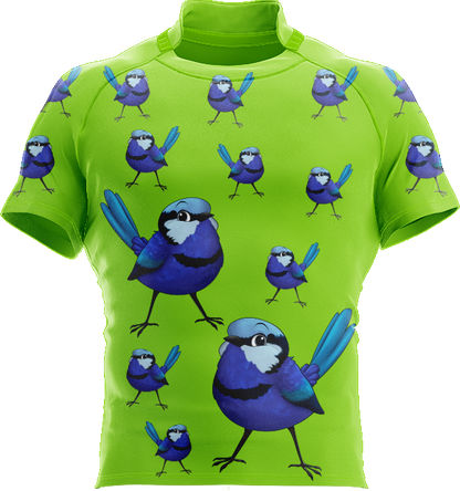 Blue Wren Rugby Jersey