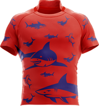 Swim with Sharks Rugby Jersey 3