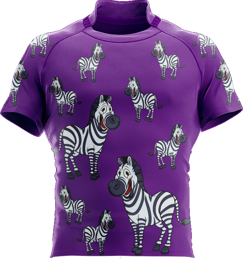 Ziva Zebra Rugby Jersey