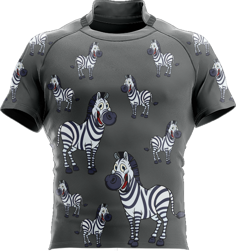 Ziva Zebra Rugby Jersey