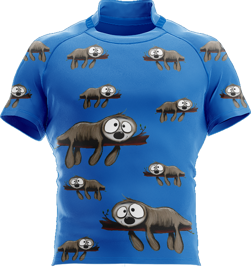 Snoozy Sloth Rugby Jersey