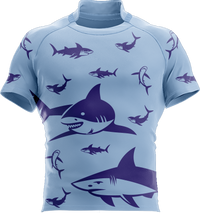 Swim with Sharks Rugby Jersey 4
