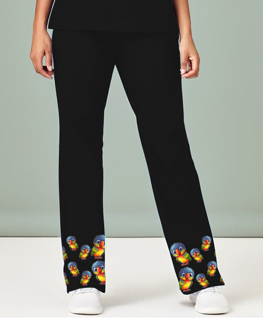 Rainbow Lorikeet Scrub Pant