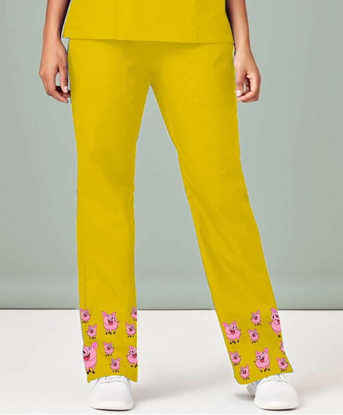 Percy Pig Scrub Pant