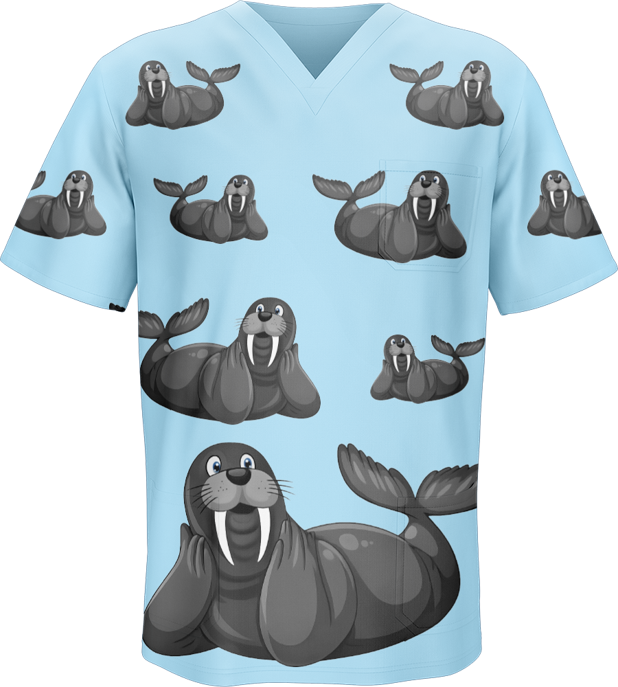Sassy SeaLion Scrubs