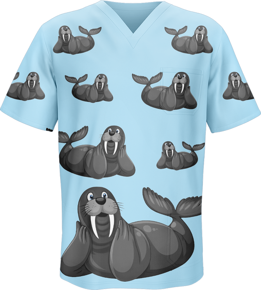 Sassy SeaLion Scrubs