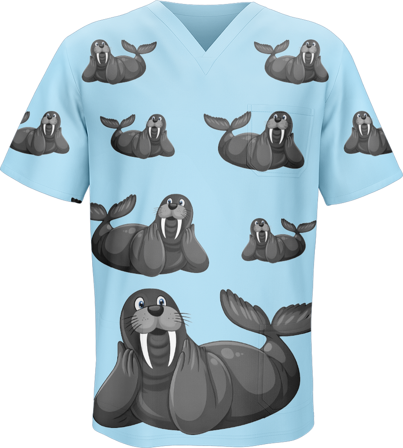 Sassy SeaLion Scrubs