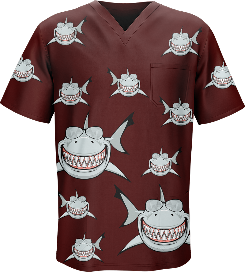 Snazzy Shark Scrubs