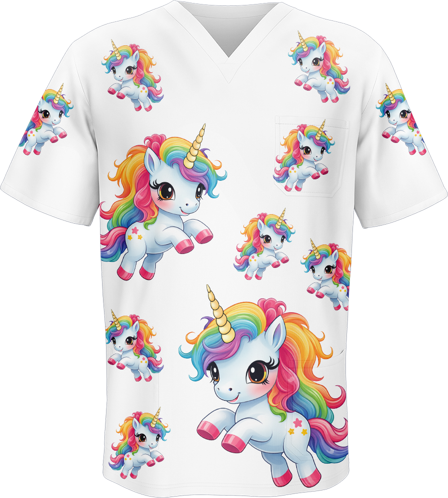 Upsy Unicorn Scrubs