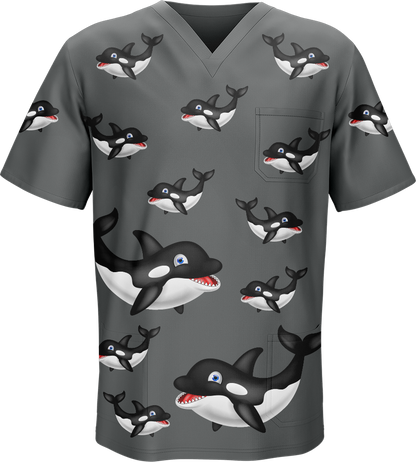 Orca Whale Scrubs