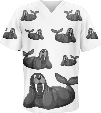 Sassy SeaLion Scrubs