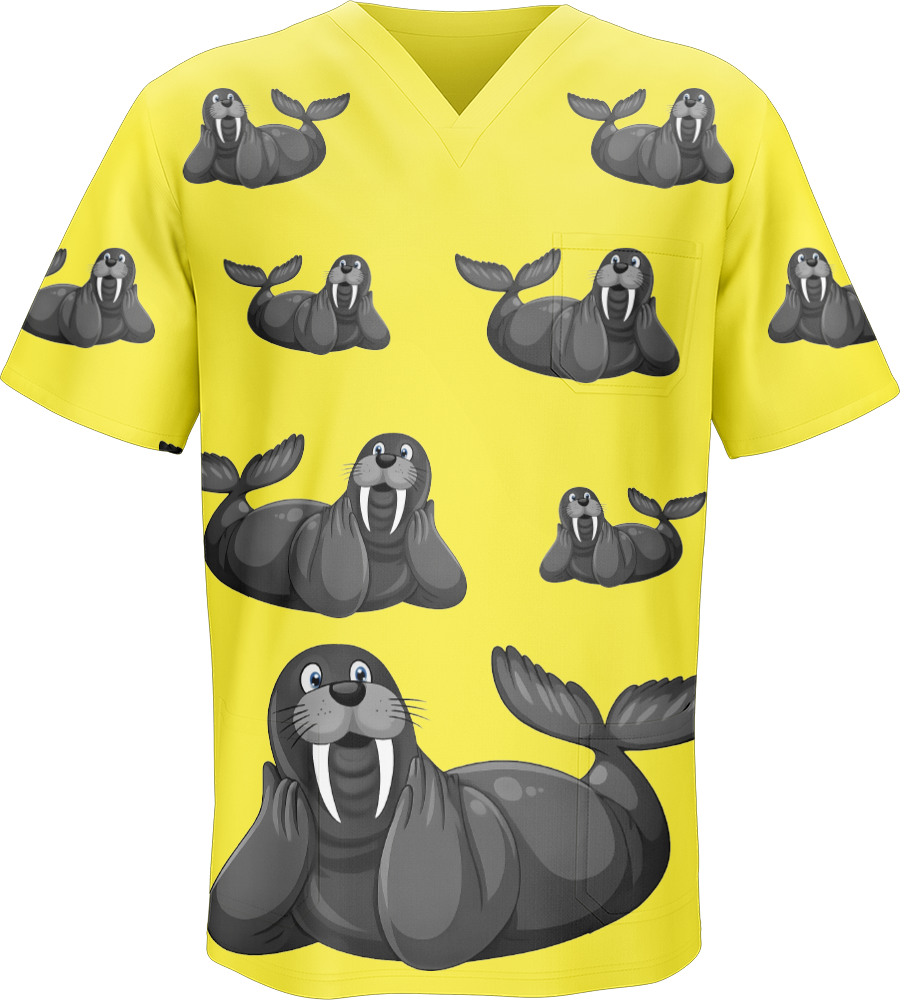 Sassy SeaLion Scrubs