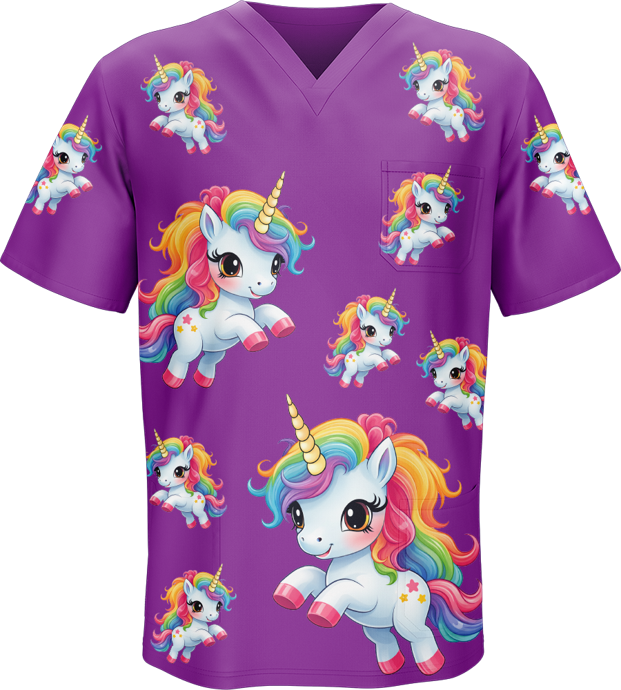Upsy Unicorn Scrubs