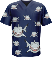 Snazzy Shark Scrubs 4