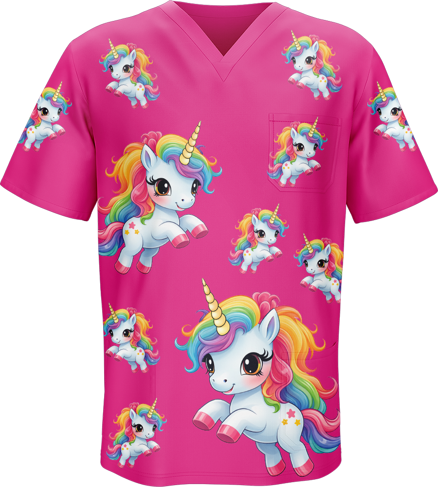 Upsy Unicorn Scrubs